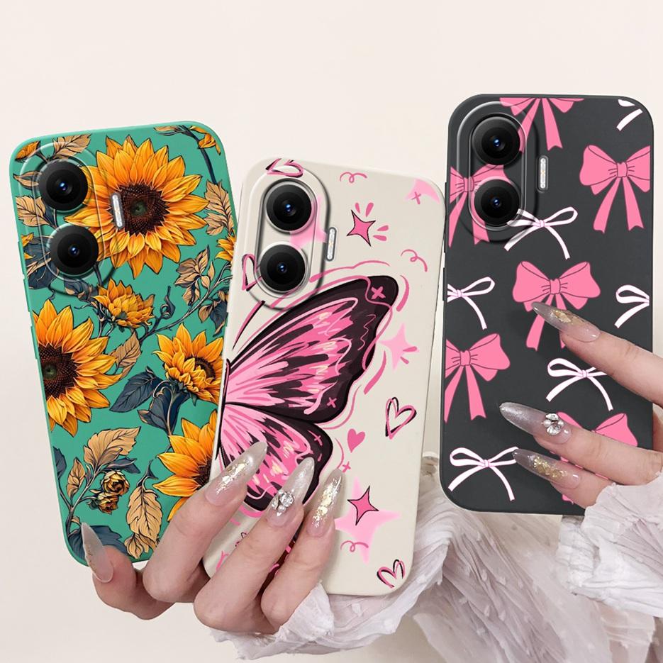 Für Xiaomi Poco F7 Hülle Redmi Turbo 4 Pro 5G Lustige Cartoon Hülle Weiche TPU Handyhülle Für Xiaomi PocoF7 Redmi Turbo4 Pro 5G Schale