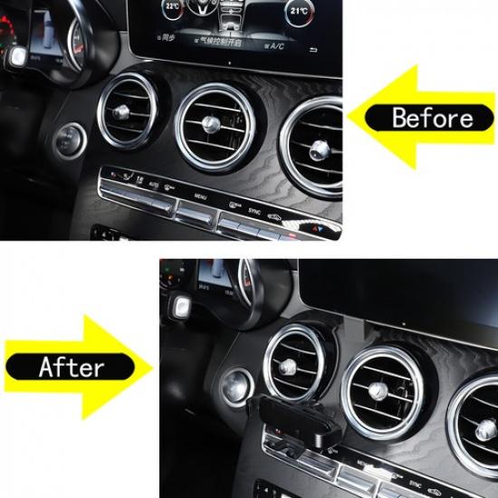 ABS Car Mount Holder Stand Air Vent Cradle For Benz C Class GLC 19-21