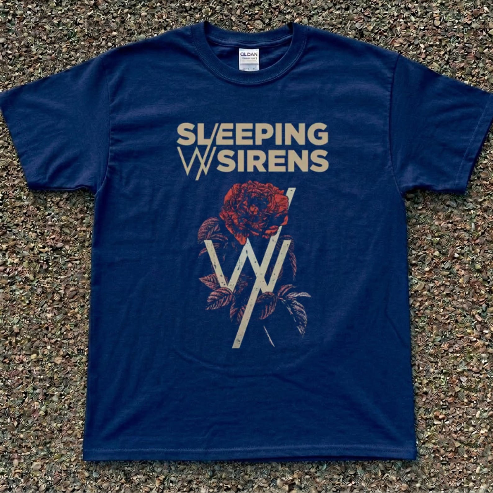 Sleeping With Sirens T-Shirt 90s Alt Rock Tee, Retro T-Shirt 3XL