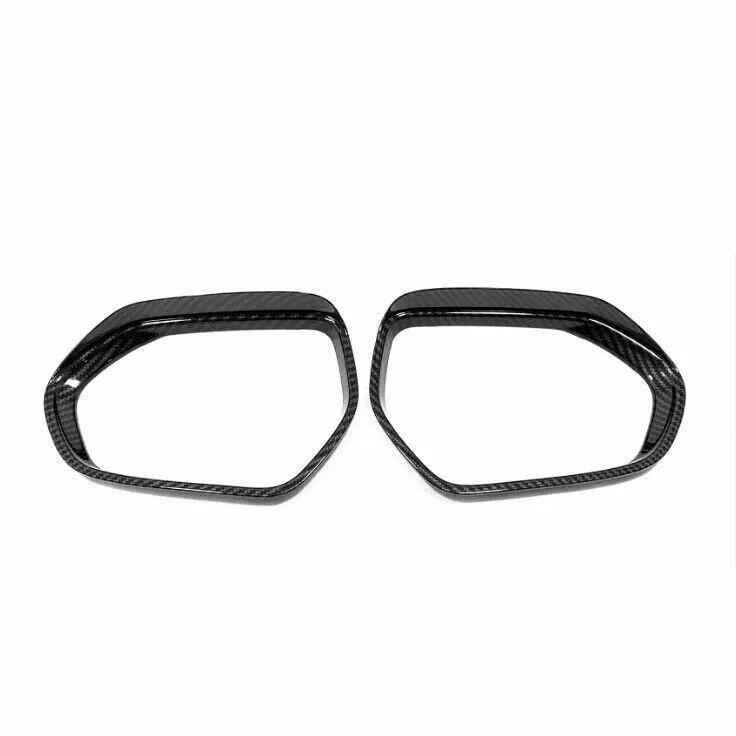 2PCS For Toyota Camry 2018  -2024 ABS Car Rearview Side Mirror Rain Eyebrow Trim Mirror Shield Cover Shield Visors Frame