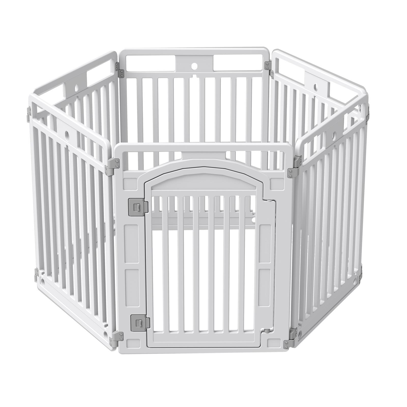

Indoor Anti-Escape Pet Fence: Enhanced Dog House Guardrail & Cage