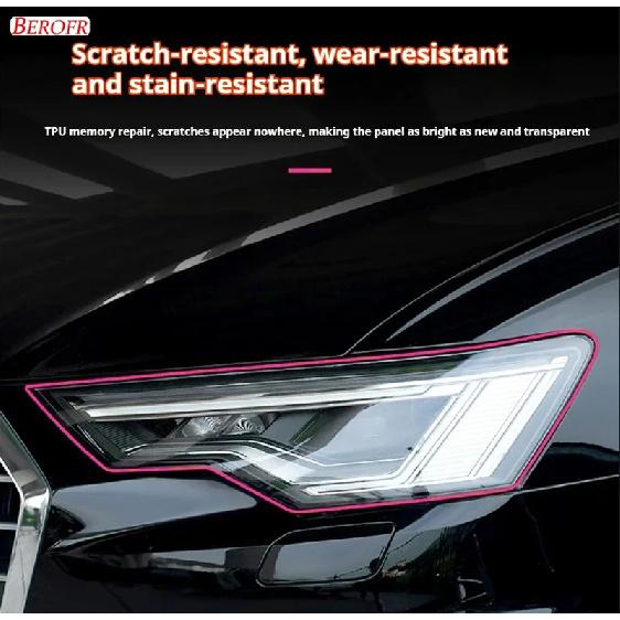 For Chery Omoda C9 Jaecoo 2024 2025 Car Headlight Film Anti-scratch TPU Clear Sticker