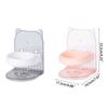 Durable Neck Protectors Pet Bowl Feeder Skid-Proof Large Capacity Cat Dog Bowls Adjustable Height Pet Feeding Bowl