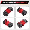 AEF2-Synthetic Winch Rope Line String Cable Rope With Forged Winch Hook For ATV Car Outdoor Accessories