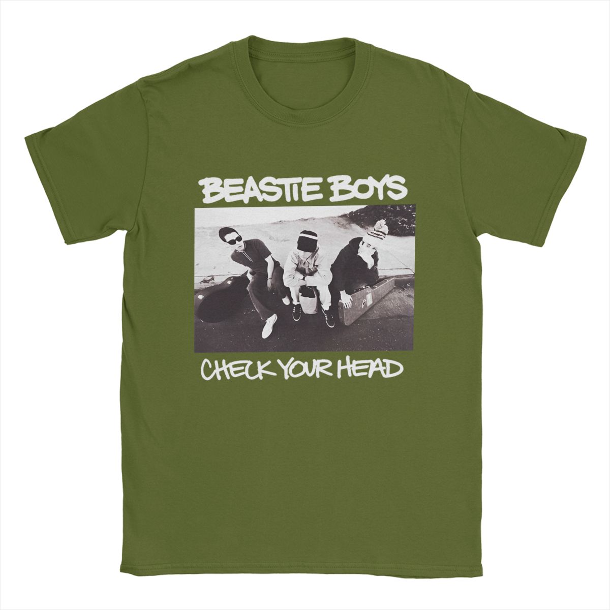 

Men T-Shirts Beastie Boys Leisure Pure Cotton Tees Short Sleeve T Shirt O Neck Clothing 4XL 5XL 6XL 4XL