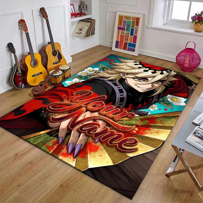 Custom douma Mat Personalized Name, Polyester Washable Indoor Entryway Rug, Gift for Christmas, Easter, Thanksgiving Day