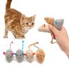 Pet Simulation Mouse Cat Toy Filled With Natural Catnip Self Entertainment Interactive Teaser Toy Anti Boring Chew Play Supplies
