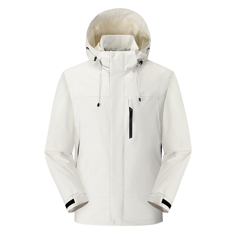 2024 Bei Jia Unisex Waterproof Windbreaker Jacket - Trendy Spring & Autumn Casual Coat for Couples