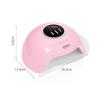54W Professional Rechargeable Portable UV LED Nail Lamp Multi-Function UV Gel Dryer Home Salon Use Nail Design Tools