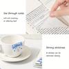100 Sheets Transparent Waterproof Posted It Sticky Note Pads Notepads Posits for School Stationery Office Supplies