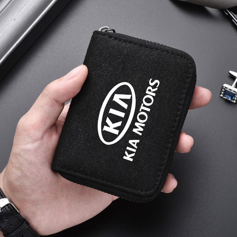 Protection New Wallet Multiple Card Slots Slip Pocket for KIA sportage ceed sorento cerato optima picanto rio soul k3 k5 stonic ulsap11