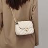 Bag Crossbody Bag, Leather Women'S Bag, Chain Bag, Mini Diamond Checkered Bag, Versatile One-Shoulder Small Square Bag