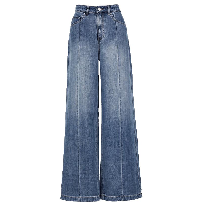 

VEROMODA 2025 Summer Lyocell Cotton Wide-Leg Jeans L