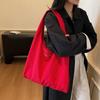 New Vest Bag Large Capacity Shoulder Bag Lazy Style Premium Texture Korean Ins Niche Handbag Women
