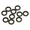 20 Stück 10 MM Banjo-Schraube Kraftstoffdichtscheiben 4934278 Gummi Dieselkraftstoffsystem Dichtung Dichtungen