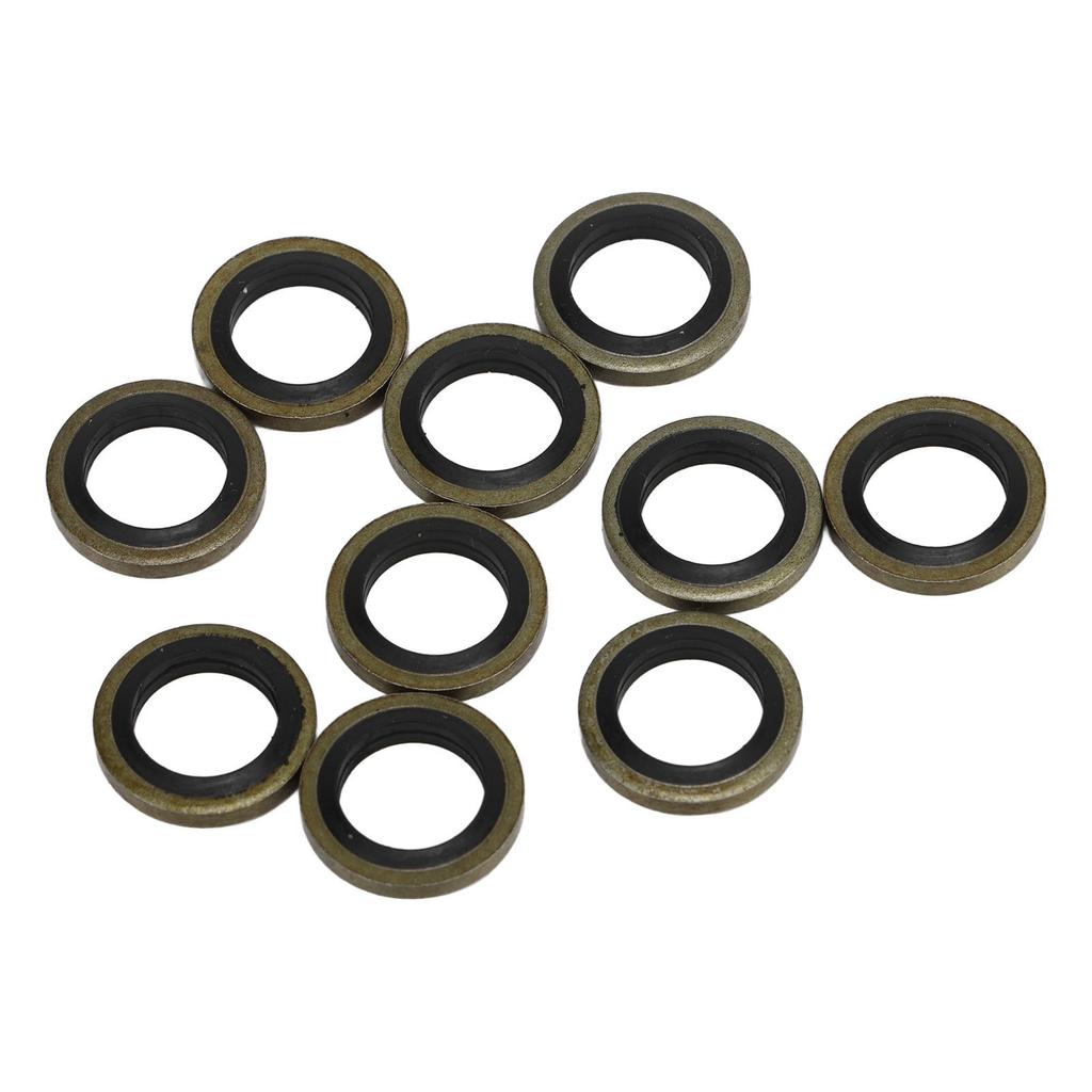 20 Stück 10 MM Banjo-Schraube Kraftstoffdichtscheiben 4934278 Gummi Dieselkraftstoffsystem Dichtung Dichtungen