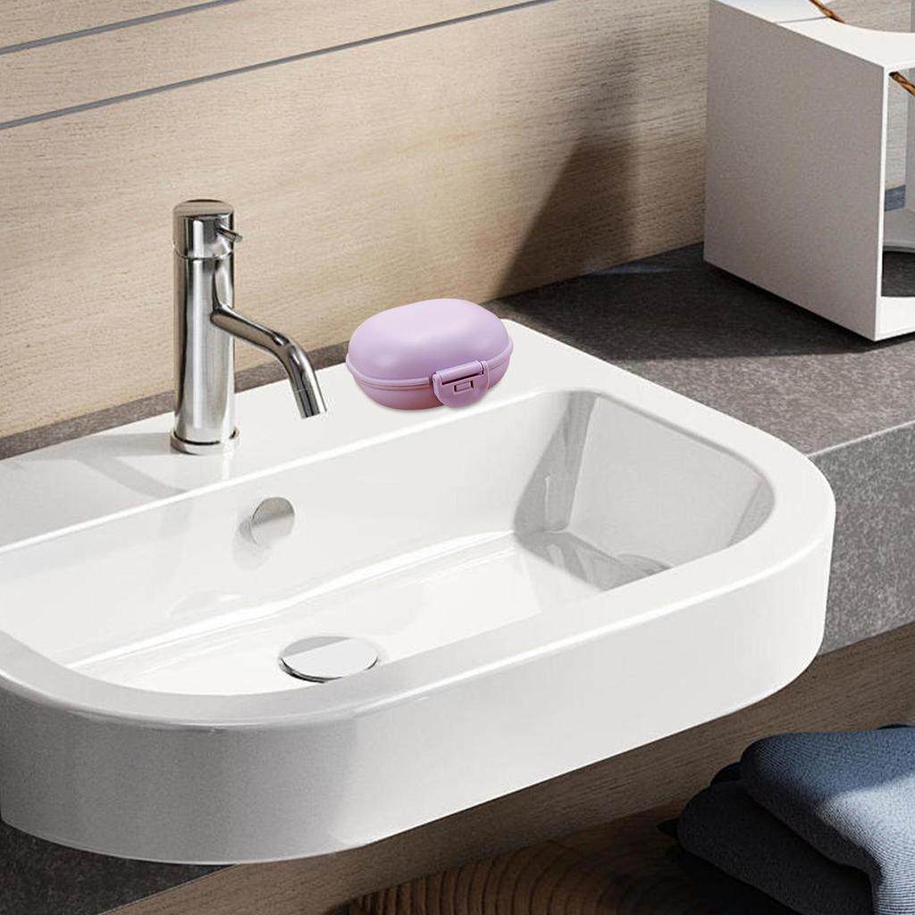 Shampoo Bar Holder Bathroom Shower Soap Box Portable Soap Tray Container With Lids Soap Dish Case for Shower Traveling
