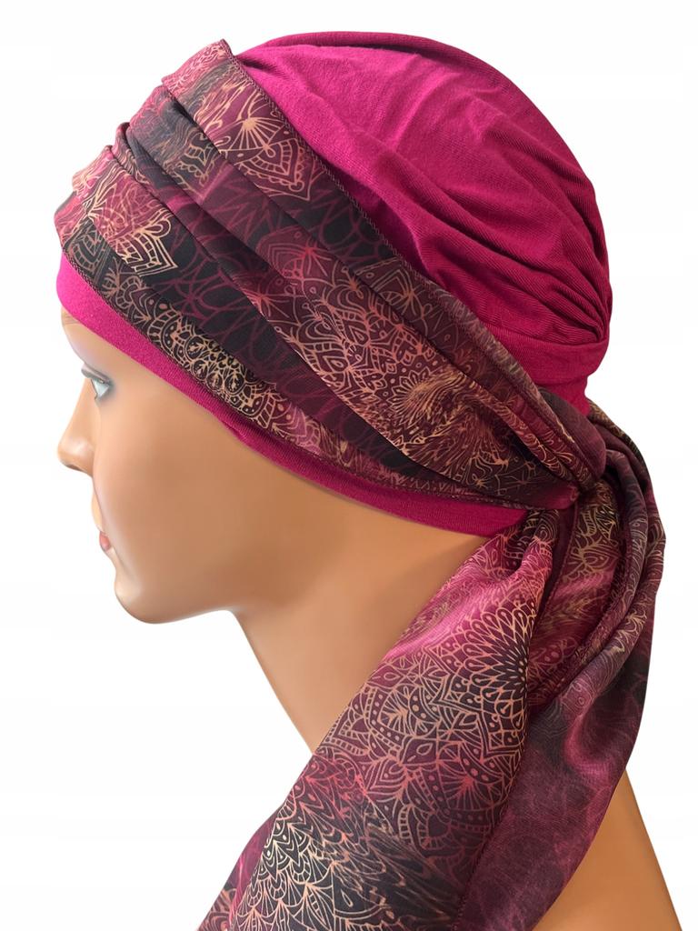 Wera 406-533 Women' Turban Shawl for Spring and Summer, Also After Chemotherapy