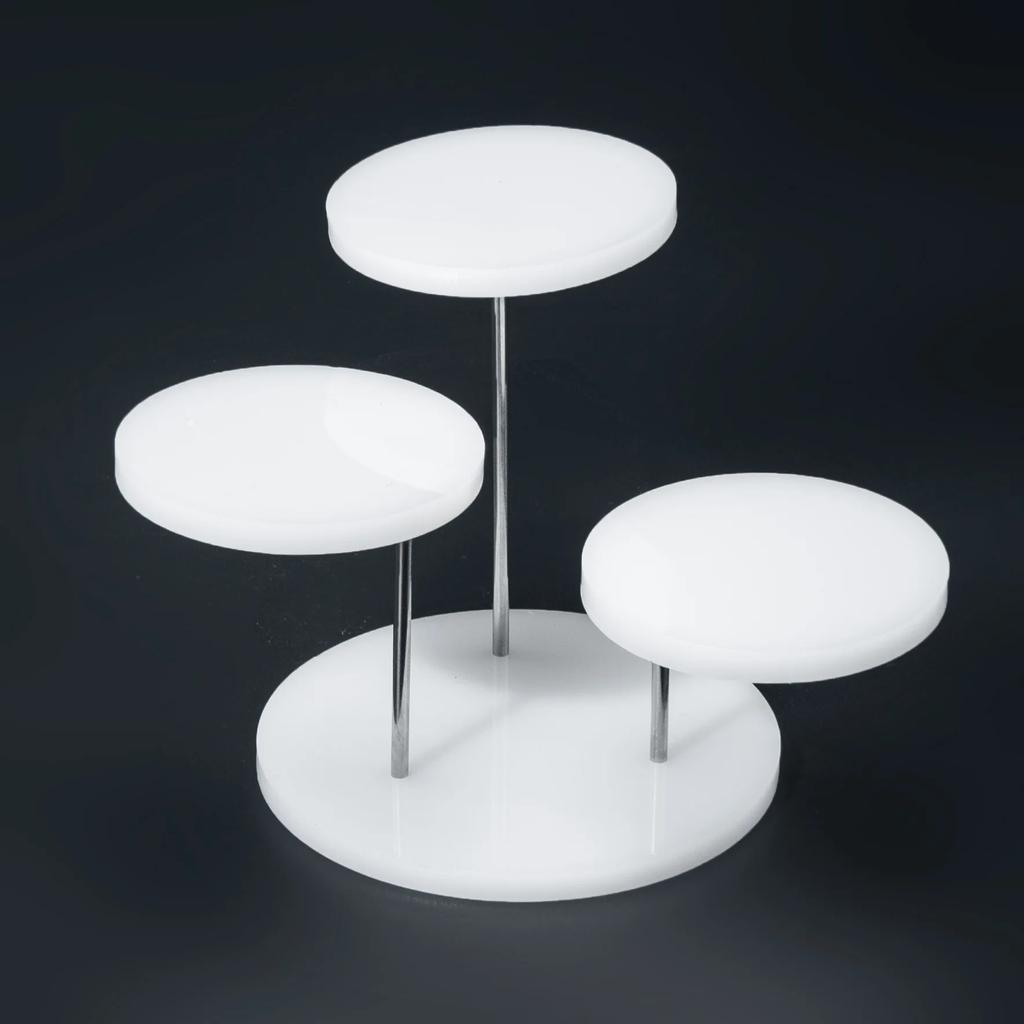 1 sada stojanu na cupcaky Akrylový stojan na šperky Dortový dezertní stojan Svatba Narozeninová oslava Dekorační nástroje