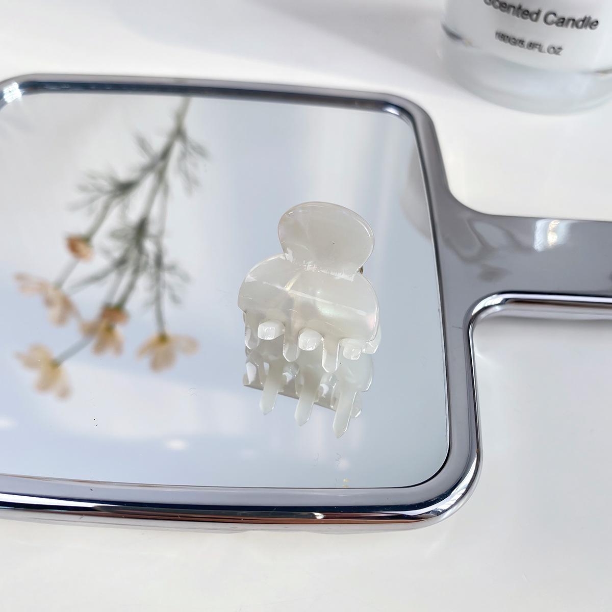 

Милая корейская детская дофаминовая мини-заколка-краб – Сладкий ацетатный аксессуар для волос для женщин и младенцев, Идеально подходит для челки и верхних причесок