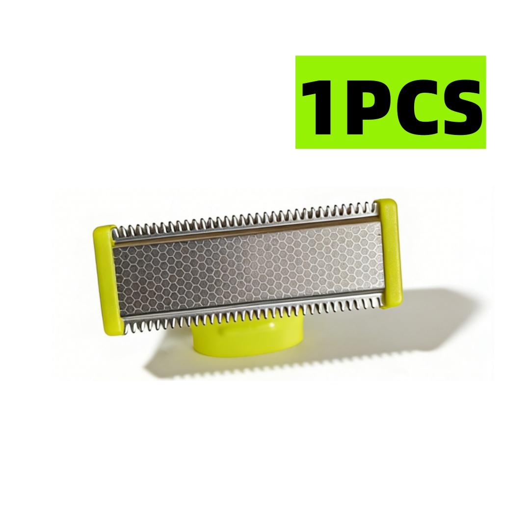 

299--MLG Electric Shaver Replacement Heads, 1/2/3/4 Packs, Men’s Beard Trimming & Grooming Accessories, Easy to Clean