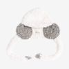 SOUNDY FUR HOODY WHITE