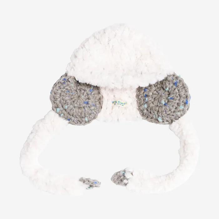 SOUNDY FUR HOODY WHITE