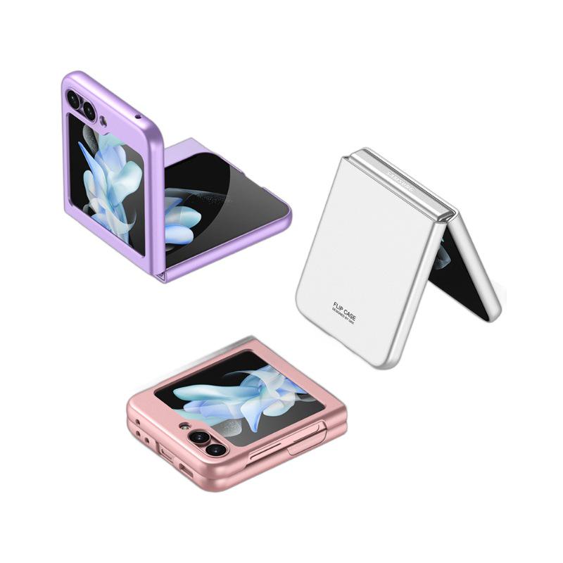 Ultra-thin Frosted Solid Color Phone Case for Samsung Z Flip 5