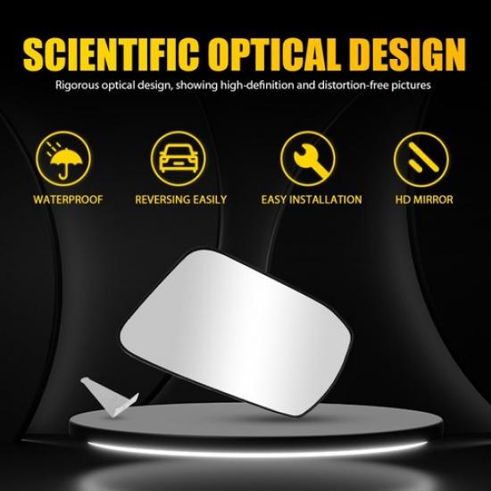 Mirror Glass For 13-2018 Nissan Altima Sedan with Backing Plate Driver Side