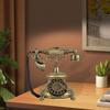 Vintage Telephone Classic Corded Bronze Old School for Bar Decor