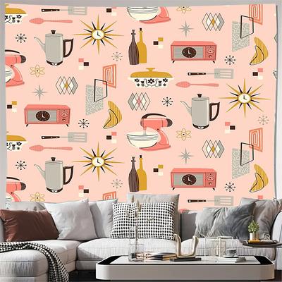 Bohemian Wall Tapestry Vintage Aesthetic Room Decor Tapestry Nature Landscape Art Tapestry Home Textile Wall Hanging Dorm Decor