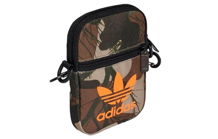 adidas Originals Trefoil Polyester Shoulder Bag Unisex Tan FT9302