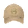 Washed Baseball Cap IC XC NIKA Cross Orthodox Christianity Summer Hip Hop Hats For UnisexTeens Outdoor Sports Sun Snapback Cap