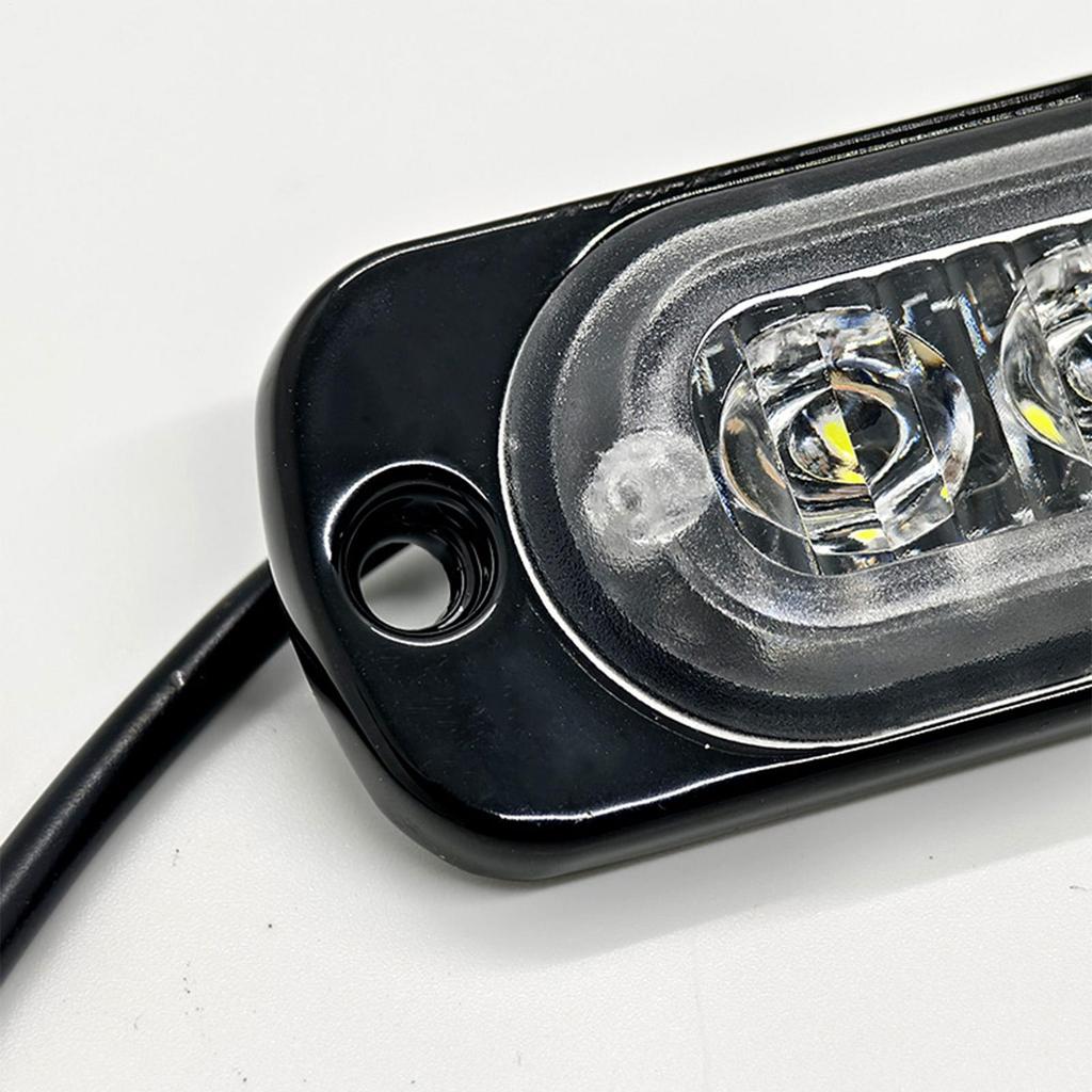 Strobe Lights For Car 6-LED Truck Strobe Lights Automotive Auxiliary Parts For Ambulance Fleet Road Boat Motorcycle Highway