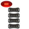 4PCS 12/24 Volt Side Marker Lights LED Smoked Lens Amber 4LED Side Markering Truck Light Boat Trailer Indicator Signal Light