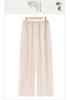 Mom's Spring Casual Elastic Waist Straight-Leg Pants for Middle-Aged & Elderly Women