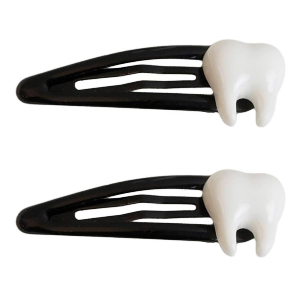 Creative Tooth Hair Clip For Women Cute Funny Bb Hair Clip Girls Vitality Dopamine Hairpin Kawaii Hair Accessory Trendy Hair Pin