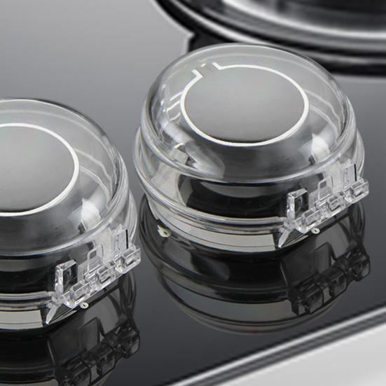 4/5/6/10Pcs Stove Knob Safety Cover Heat Resistant Dustproof Baby Proof Universal Kitchen Oven Lock Gas Stove Knob Safety Guard Protector