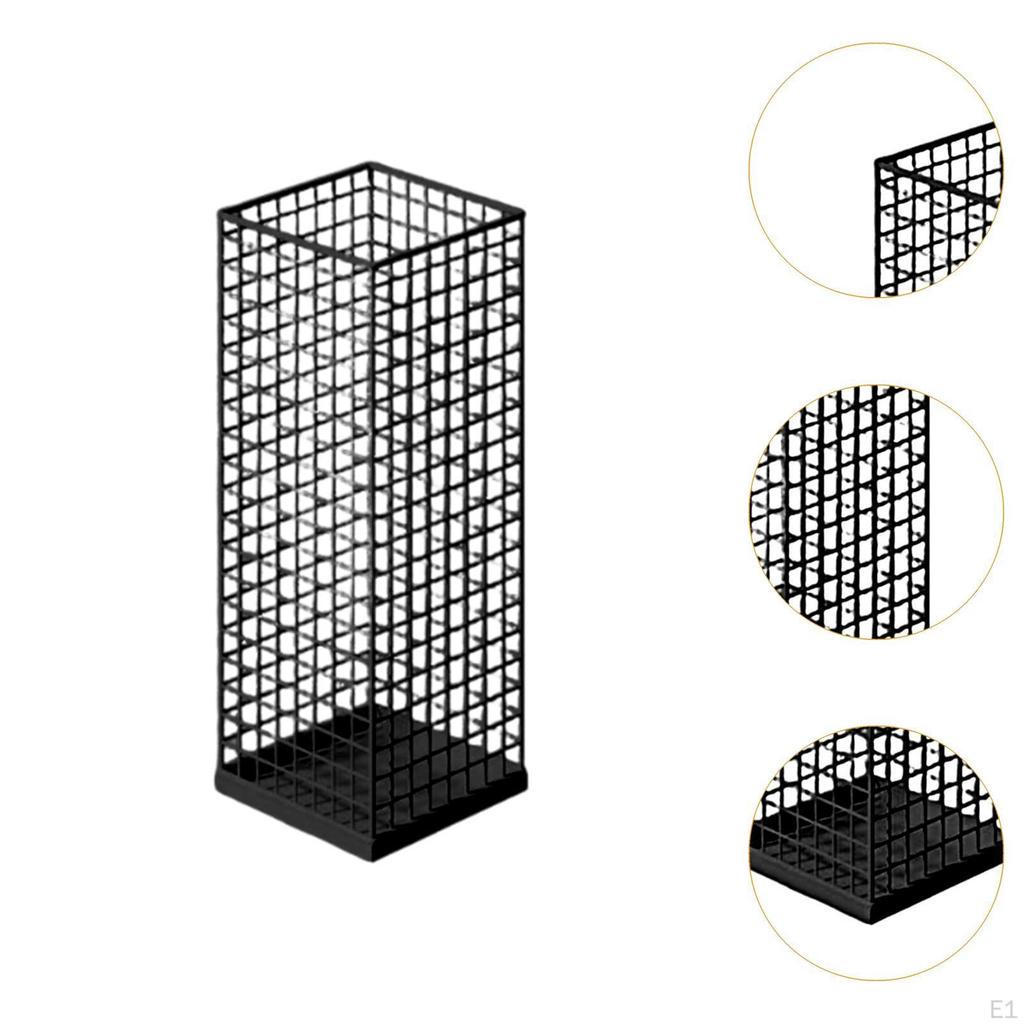 Ständer Organizer Behälter Organisation Praktischer Multifunktionaler Aufbewahrungseimer Schirmhalter für Hotel