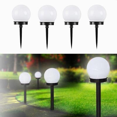 Solární LED světlo Venkovní solární světlo na trávník Dekorace Solární zahradní světlo Bílá žárovka Lampa na trávník Lampa na cestičku Vodotěsné