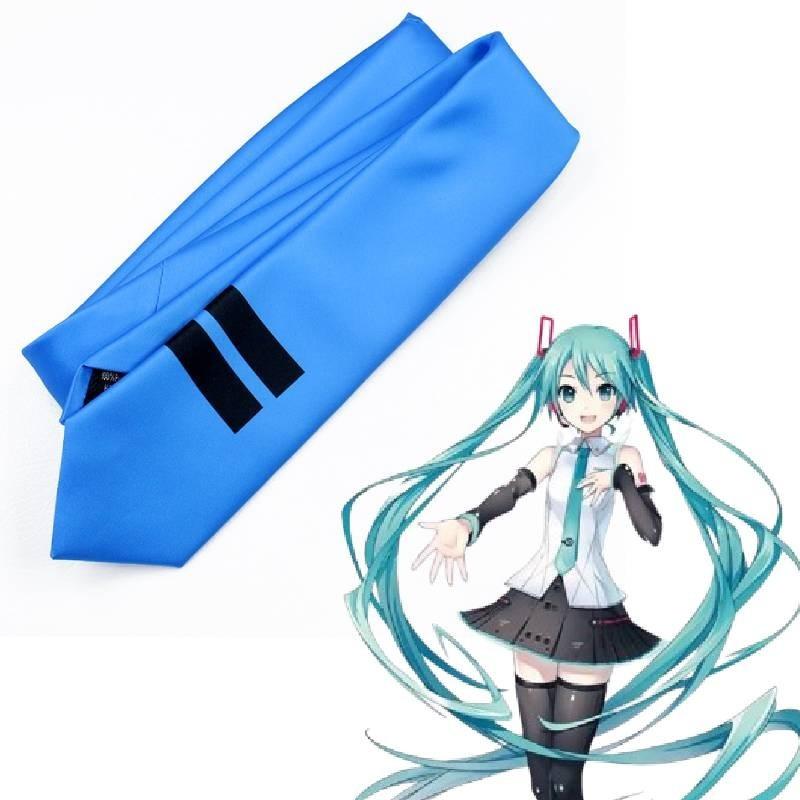 Vocaloid Hatsune Miku Anime Jk Stropdas Cosplay Uniek Cartoon Patroon