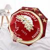 Olympiacos F.C Fashionable Automatic Opening/Closing Folding Umbrella. Portable and Foldable, Ideal for Gift, Travel, and Daily Use.