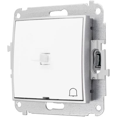 Module Without Frame Bell Usa Karlik Mini Color White/silver