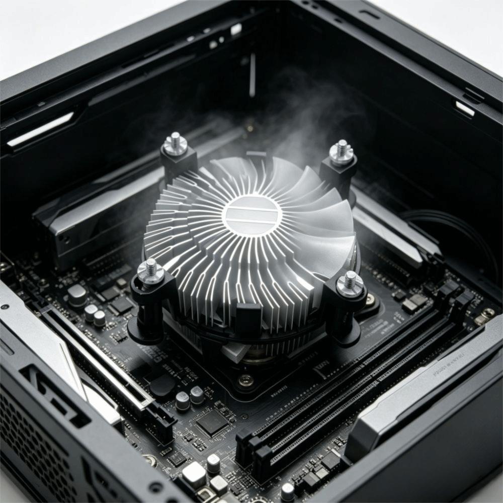 3.5-Inch Fan CPU Cooler Heat Sink Fan for Intel Socket 1150/1155/1156 For Office PC Desktop PC
