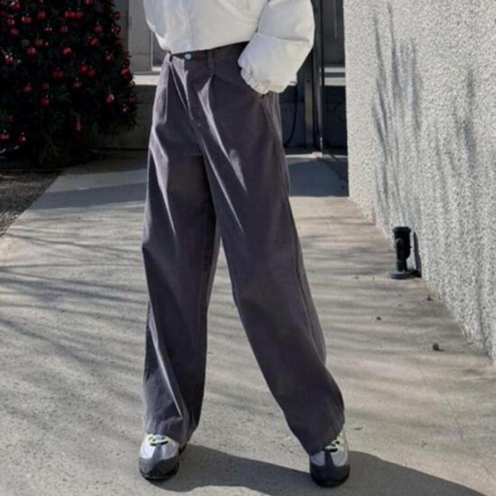 New Arrivals Open Run Women Casual Washing Standard Straight Pants