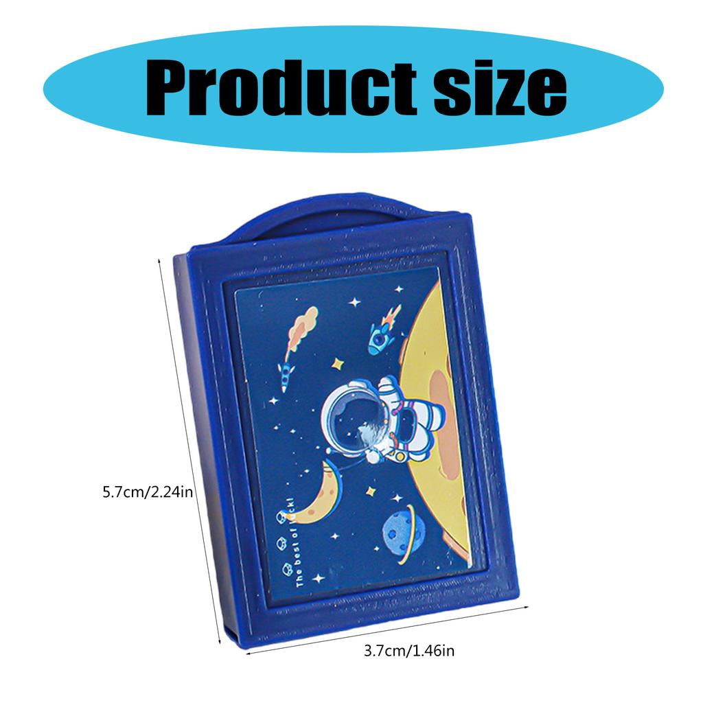 Cartoon Magic Box Erasers Fun Magic Case Erasers Large Rubber Erasers for Kid Student Game Reward Stocking Fillers