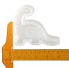 Silicone Dinosaur Shape Car Freshie Silicone Mould White Cute Silicone Mould   Decoration,Pendant
