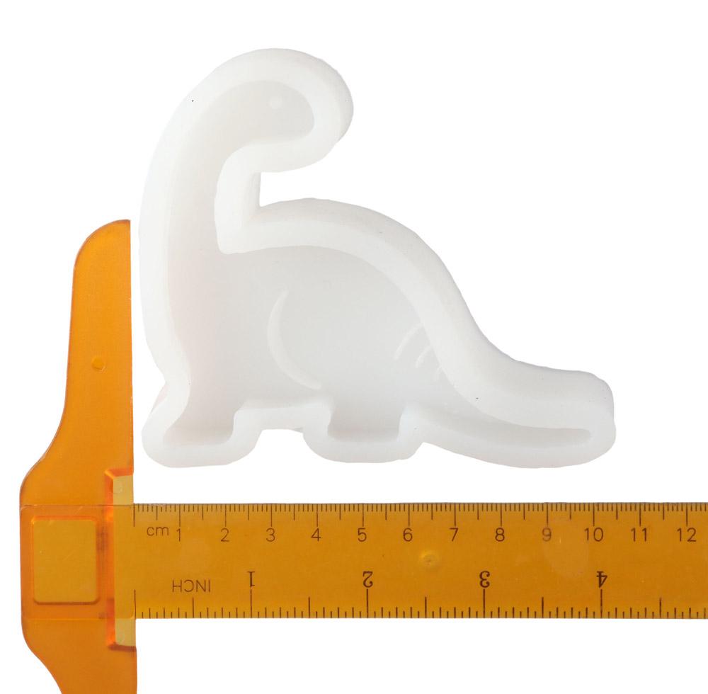 Silicone Dinosaur Shape Car Freshie Silicone Mould White Cute Silicone Mould   Decoration,Pendant