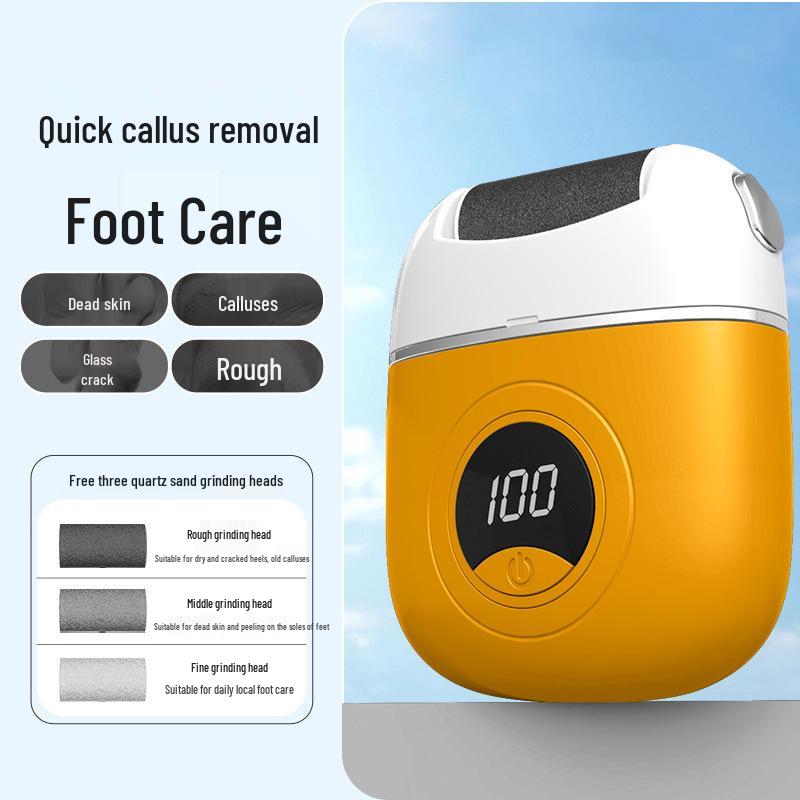 Electric Foot Grinder for Callus Removal – Automated Pedicure Tool for Soft Heels