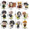 In Stock Demon Slayer Kimetsu No Yaiba Cute And Charming Blind Box Full Character PVC Model Playthings Figure Desktop Ornaments Collectible Gifts